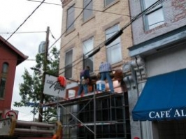 Custom copper fabrication completed by RickJohn Roofing