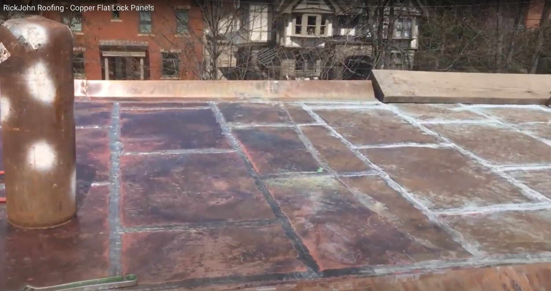 Flat roofing