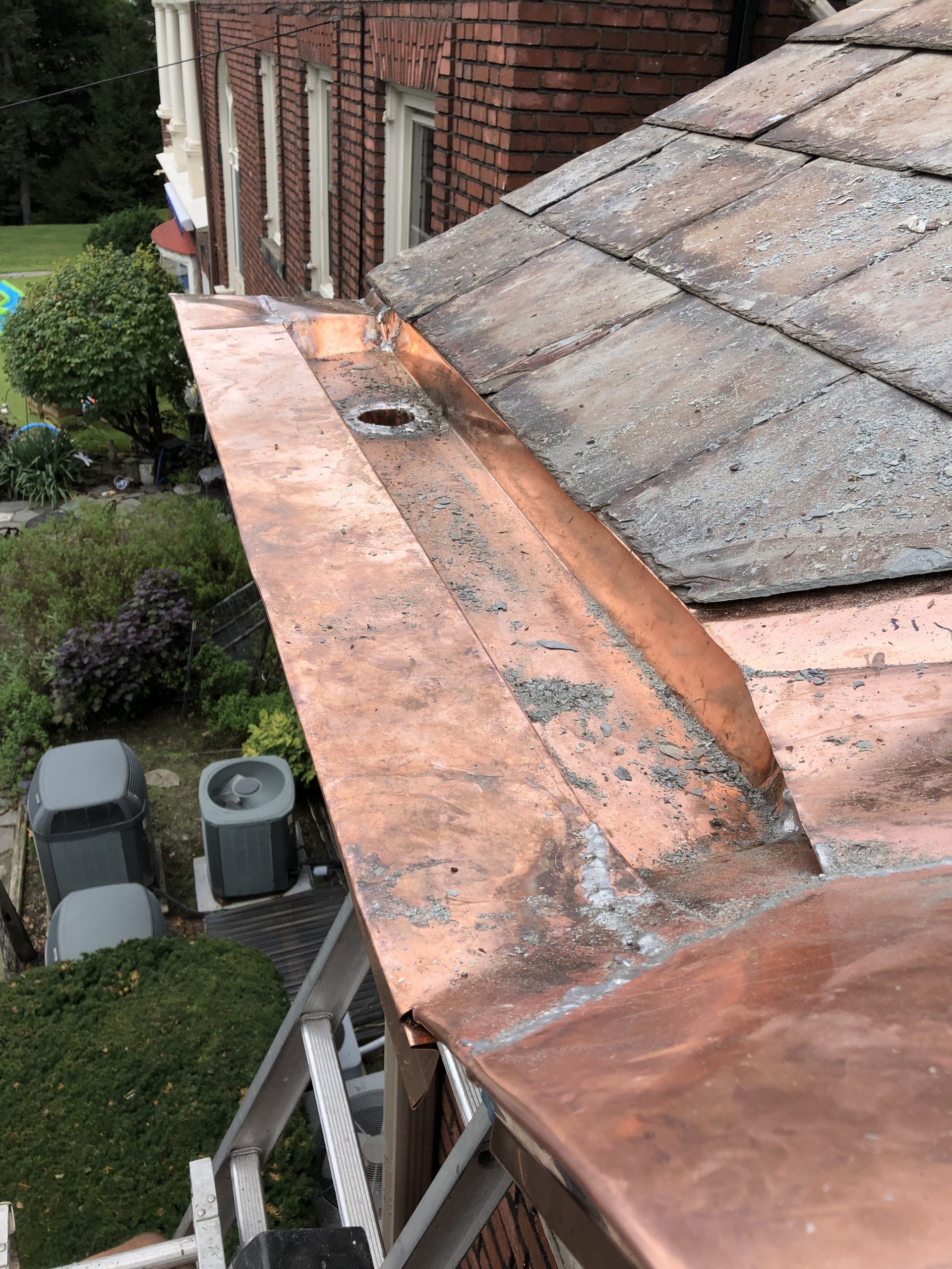 Copper Gutter