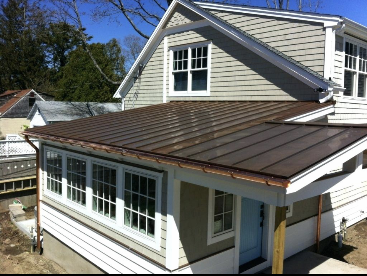 Copper Gutters