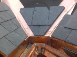 Custom Copper Gutter