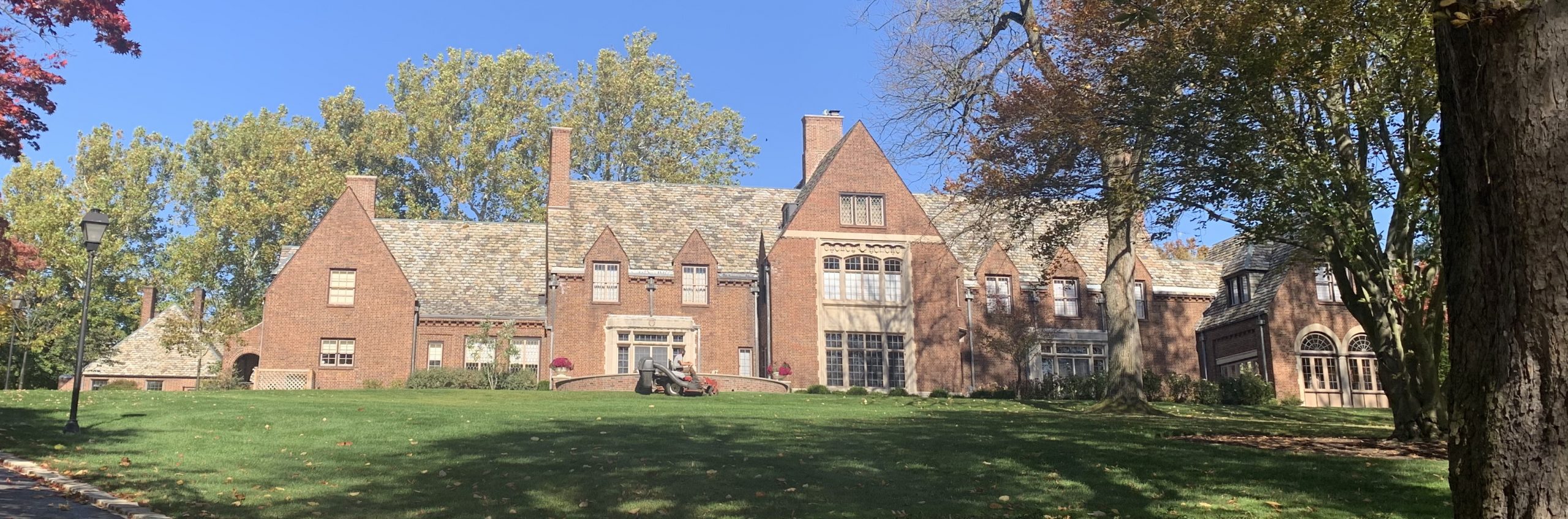 Slate Roof w Copper Gutters