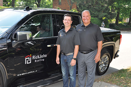 Rick Gammiere and his son Richard